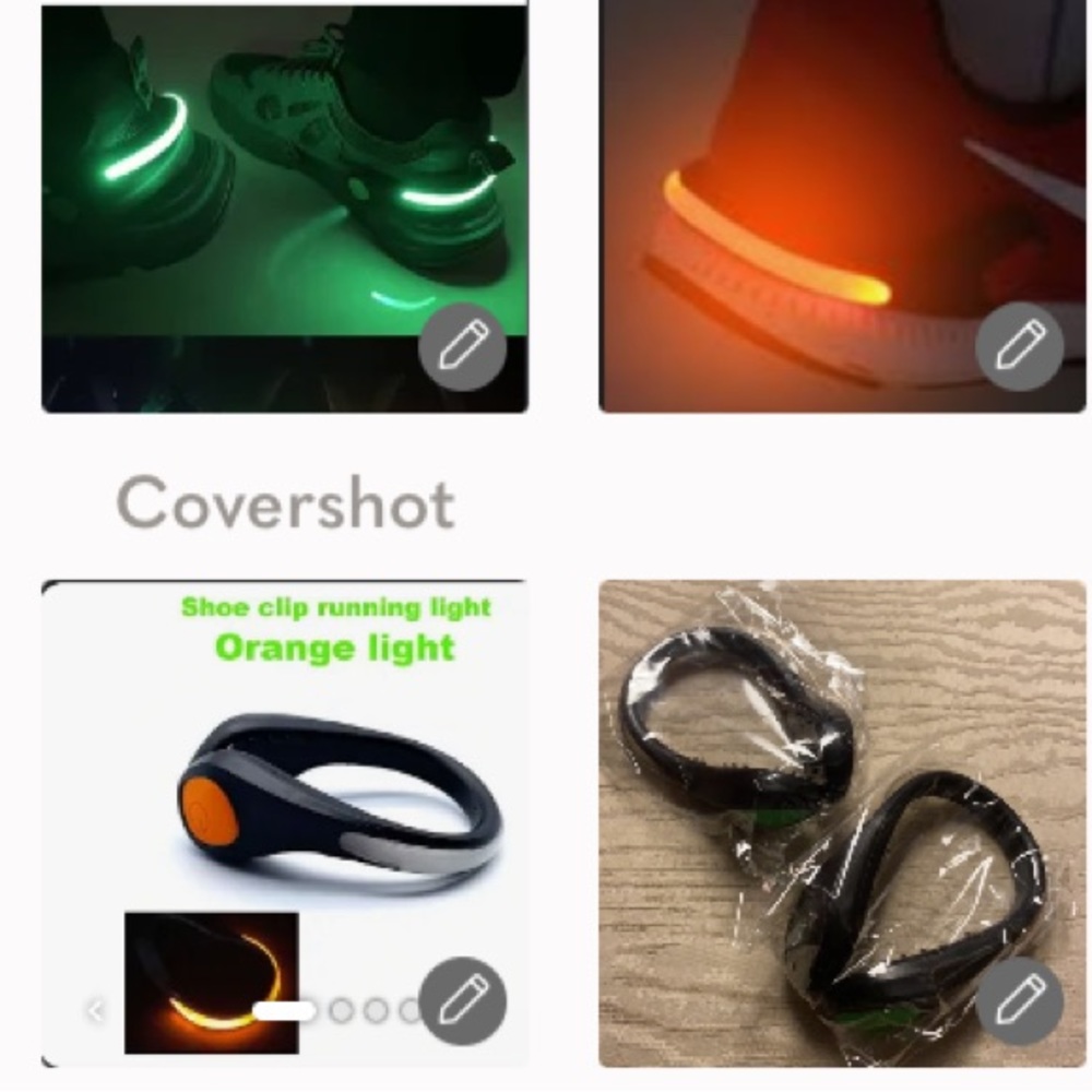 Nip Running/Night Time Led Shoe Lights 2 In A Set - image 1